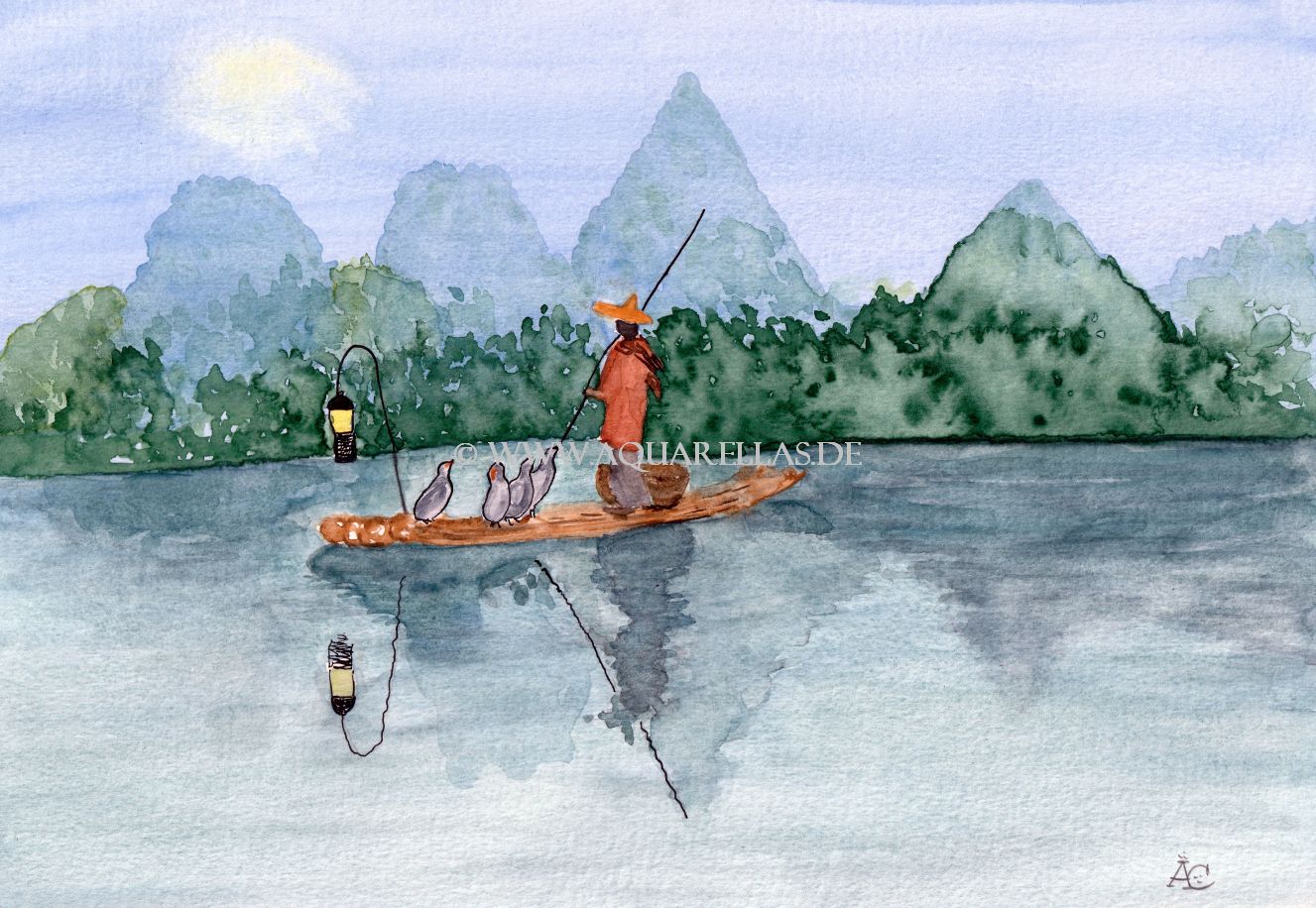 Chinesischer Fischer
