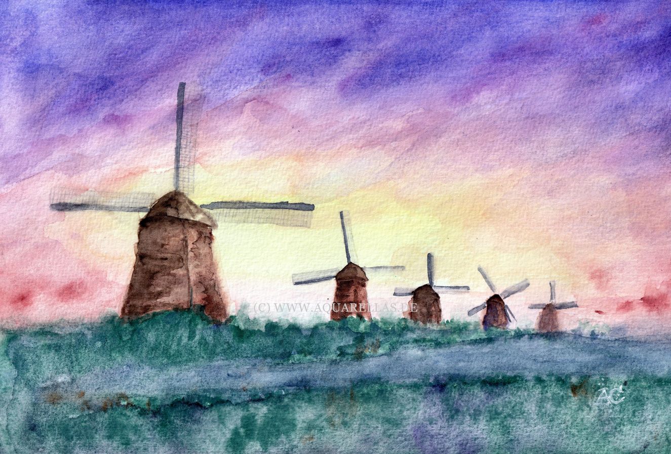 Kinderlijk Windmühlen