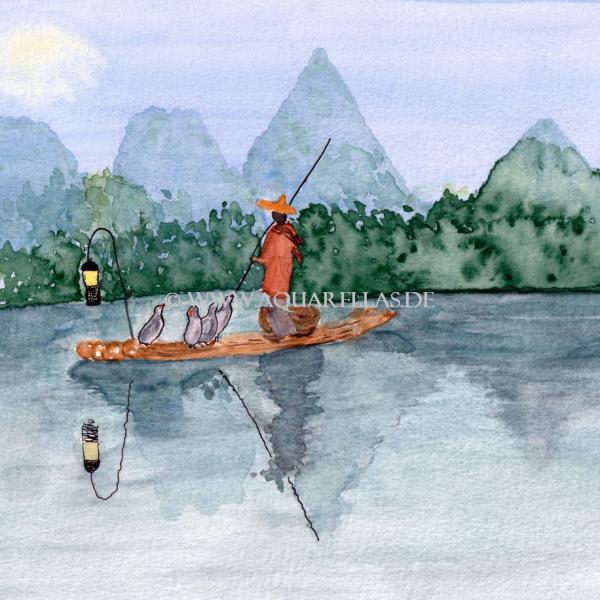 Chinesischer Fischer